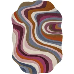 Teppich Elrosa Mehrfarbig Wolle B 200 T 290 cm - Material: 100% WOLLE