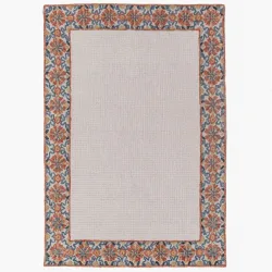 Teppich Madrona Beige Wolle B 120 T 170 cm - Farbe: Natur - Material: 100% WOLLE