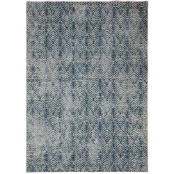 Teppich Laramie Blau Polyester B 120 T 160 cm - Material: 100% POLYESTER - Teppich