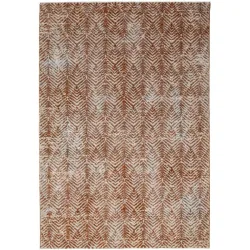 Teppich Laramie Orange Polyester B 160 T 230 cm - Farbe: TERRAKOTTA - Material: 100% POLYESTER - Teppich