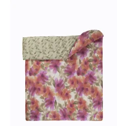 Kas - Elise Duvetbezug, Elise Blumen Bettbezug, 240 x 240 cm, Multicolor