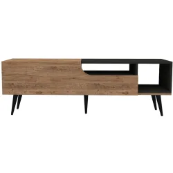 TV-Möbel Georis Kiefer/Anthrazit Holzwerkstoff B 150 cm