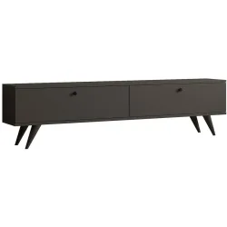 TV-Möbel Georis Anthrazit Holzwerkstoff B 160 cm