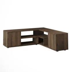 TV-Möbel Georis Antiker Nussbaum Holzwerkstoff B 120 cm