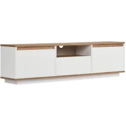 TV-Möbel Georis Kiefer/Weiss Holzwerkstoff B 160 cm