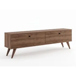 TV-Möbel Georis Nussbaum Holzwerkstoff B 140 cm