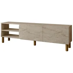 TV-Möbel Georis Travertin Holzwerkstoff B 150 cm