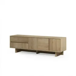 TV-Möbel Georis Saphir Eiche Holzwerkstoff B 180 cm