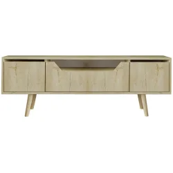 TV-Möbel Georis Saphir Eiche Holzwerkstoff B 150 cm