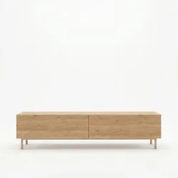 TV-Möbel Georis Eiche Holzwerkstoff B 180 cm