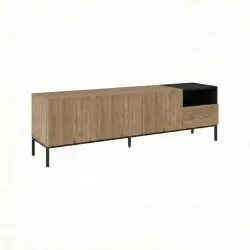 TV-Möbel Georis Eiche/Sandstein Holzwerkstoff B 180 cm