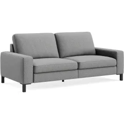 Sofa Step Basic Stoff Donna anthrazit melange B 198 T 97 cm - Möbel Konfigurator: Traummöbel individuell zusammenstellen