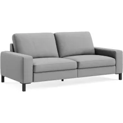 Sofa Step Basic Stoff Donna silver B 198 T 97 cm - Möbel Konfigurator: Traummöbel individuell zusammenstellen