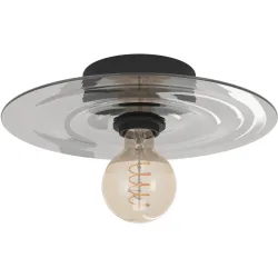 Deckenlampe Lintmill schwarz B 30 cm