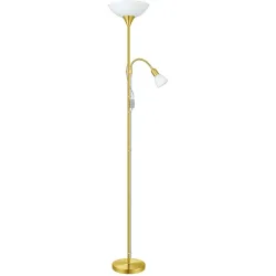 Stehlampe Up 2 messing-matt H 1765 cm