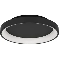 Deckenlampe Loretello schwarz 1440 lm