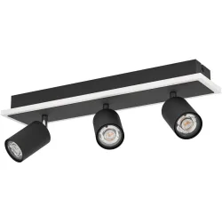 Spot Rimbocchi 1 schwarz 2500 lm B 100 cm