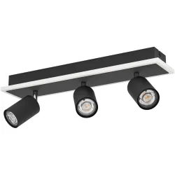 Spot Rimbocchi 1 schwarz 2500 lm B 100 cm
