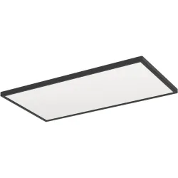 Deckenlampe Rovito-Z schwarz 2580 lm Dimmbar B 30 cm