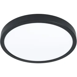 Deckenlampe Fueva 6-Z schwarz 2850 lm Dimmbar B 38.9 cm