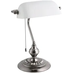 EGLO Tischleuchte BANKER 901019 weiss