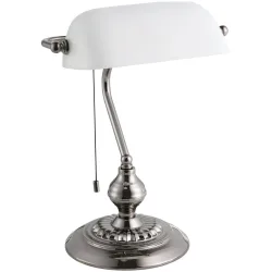 EGLO Tischleuchte BANKER 901019 weiss
