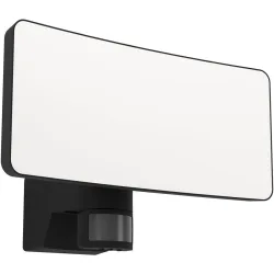 Wandlampe aussen Epifano schwarz B 17.6 cm IP65