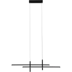 Pendellampe Trepiliano schwarz 2500 lm B 70 cm