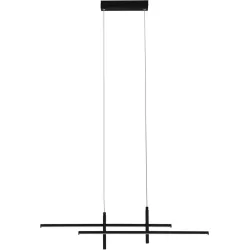 Pendellampe Trepiliano schwarz 2500 lm B 70 cm