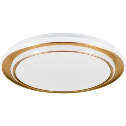 Deckenlampe Moschetta goldfarben 4800 lm B 49 cm