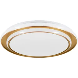 Deckenlampe Moschetta goldfarben 4800 lm B 49 cm