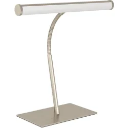 Tischlampe Riccione nickel-matt H 39.5 cm 500 lm
