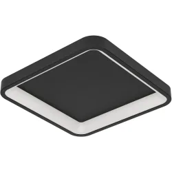 Deckenlampe Loretello schwarz 2500 lm B 350 cm