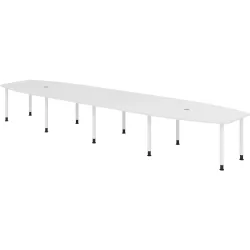 Besprechungstisch Office Weiss 520 x 130 cm