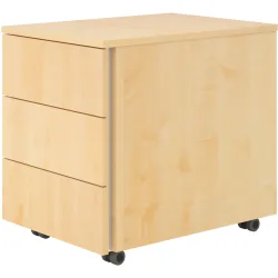 Rollcontainer Office Ahorn B 39.5 T 54.8 H 51 cm