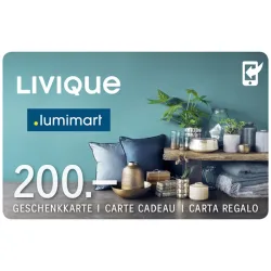 Geschenkkarte (200 CHF) - Farbe: diverse - Material: Kunststoff - Geschenkkarte