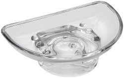 diaqua® Diaqua Seifenschale Chic 96 Glas Klar | 4 × 13.5 × 9 cm