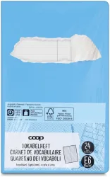 Coop Schulheft E6 Vocabulaire 7mm liniert