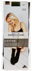 Naturaline Textil Avela Socken Cotton Noir 39 - 41