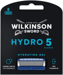 Wilkinson Ersatz-Rasierklingen Hydro5 5-klingig 8 Stück