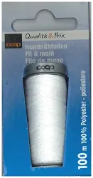 Coop Handnähfaden 100m weiss 1000