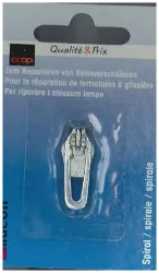 Coop Reissverschluss Reparatur Kit Spiral silber 1 Stk.