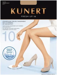 Kunert Fresh UP 10 Toeless Damen Fein Strumpfhosen Cashmere 36/38