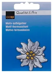 Coop Applikation Edelweiss klein