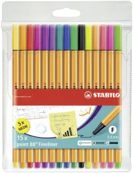 Stabilo Feinschreiber point 88 15er Etui