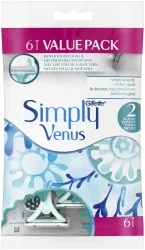 Venus Gillette Rasierer Simply Venus2 6er