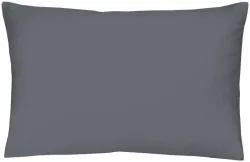 Home Fashion Kopfkissenbezug anthrazit 65x100 cm