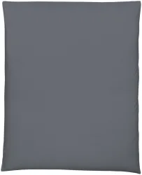 Home Fashion Duvetbezug anthrazit 160x210 cm