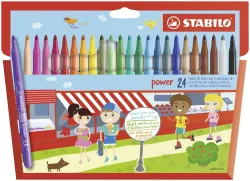 Stabilo Fasermaler power 24er Etui