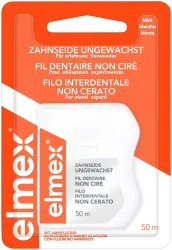 Elmex Zahnseide ungewachst 50m